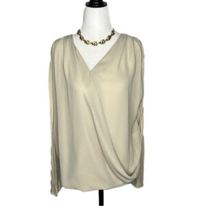Seven Sisters  Wrap Crossover Blouse
